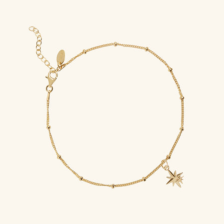 Mother & Child Anklet Gold
